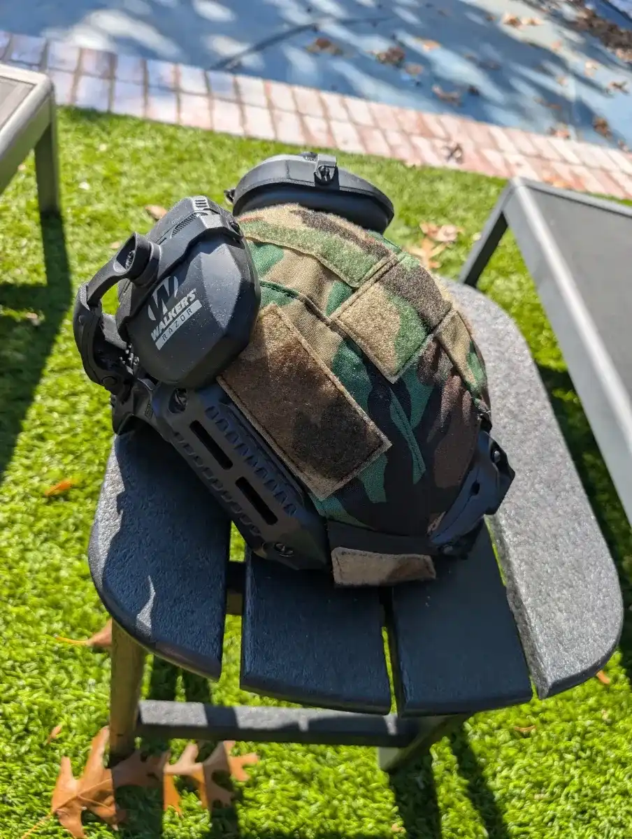 PTS MTEK FLUX HELMET WITH ACCESSORIES
