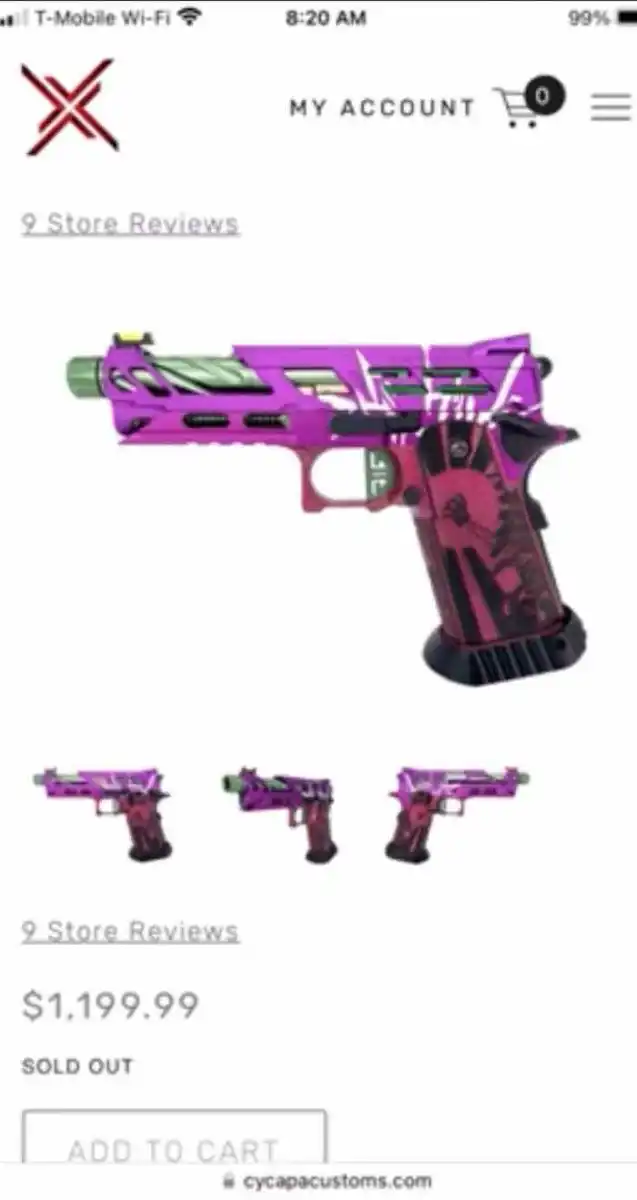 Cycapa Customs Evangelion Hi Capa