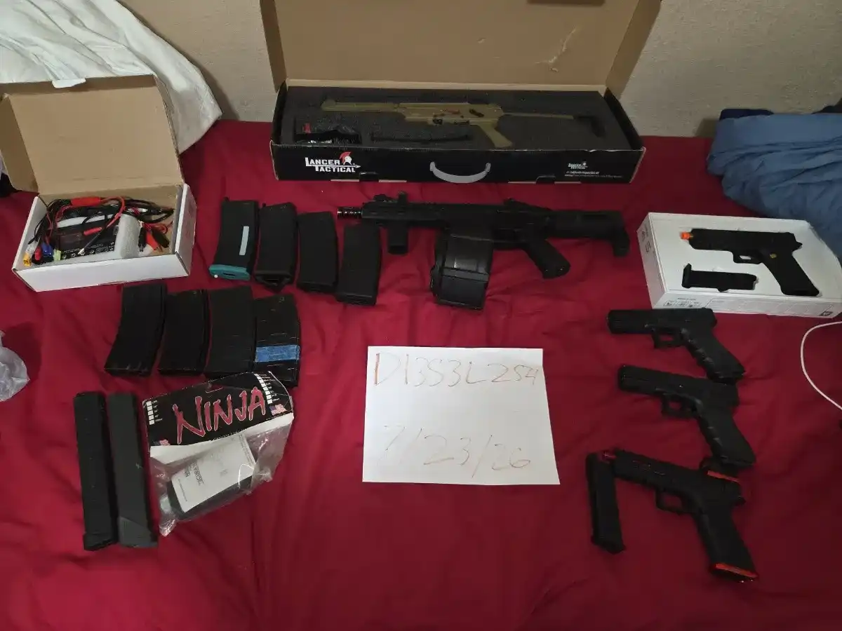Aeg and pistol lot