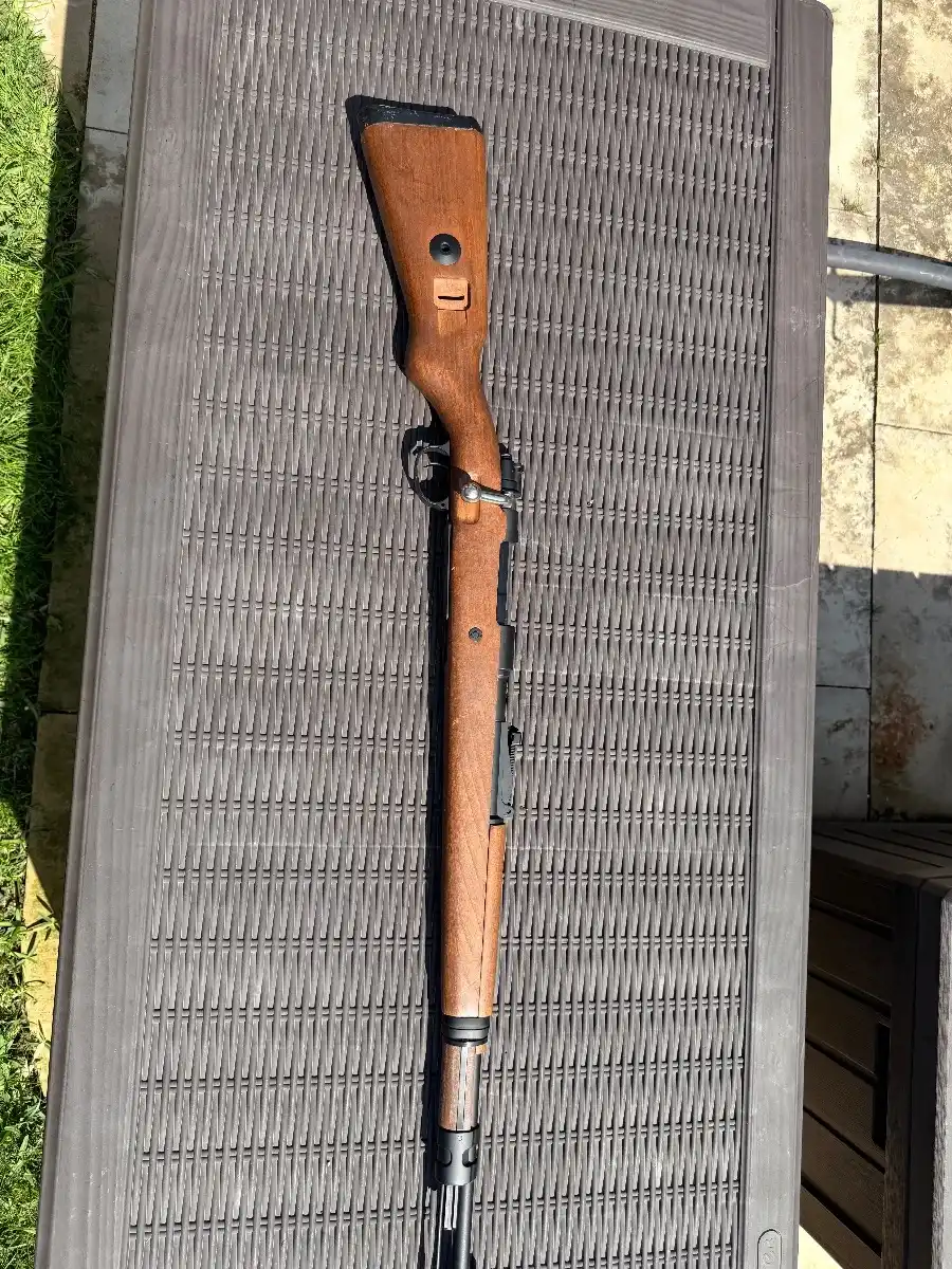 Double bell Kar98K shell ejecting gas