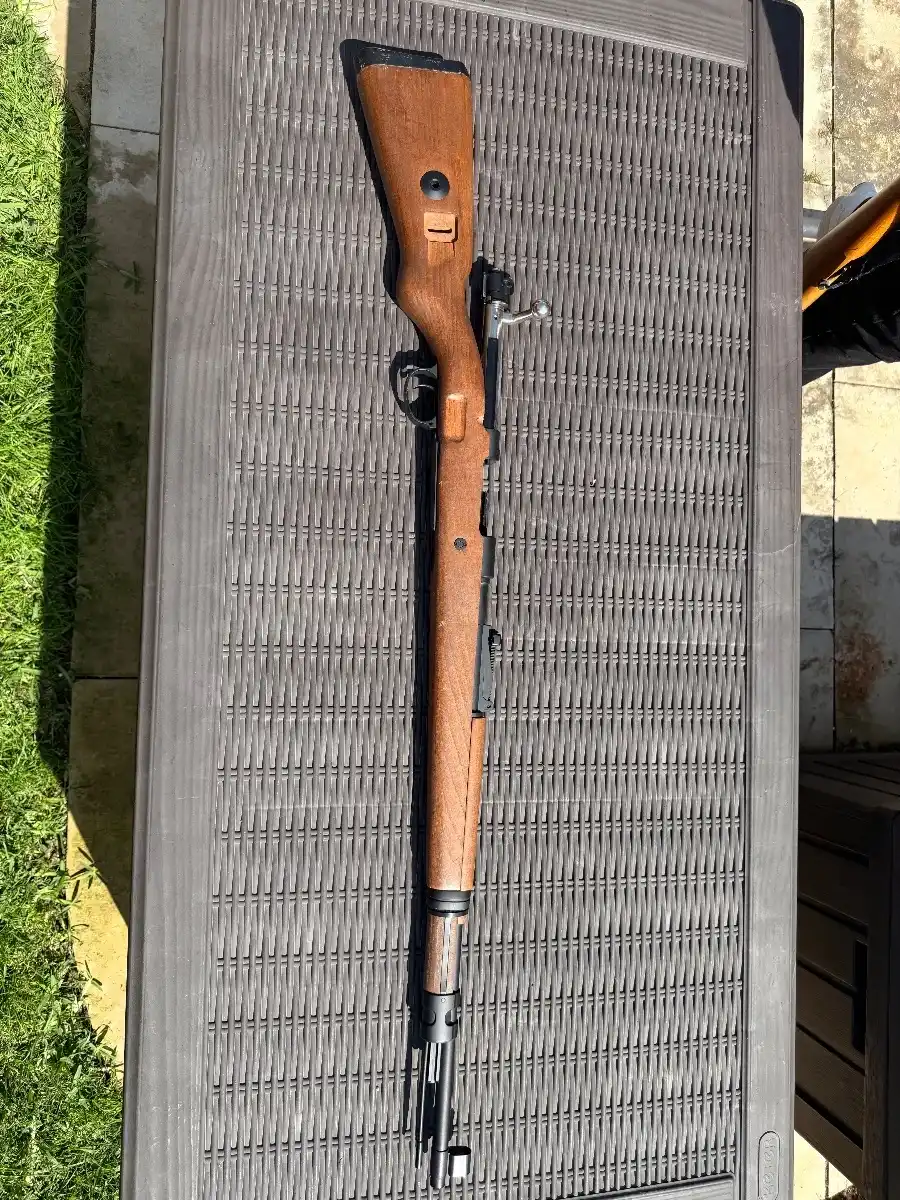 Double bell Kar98K shell ejecting gas