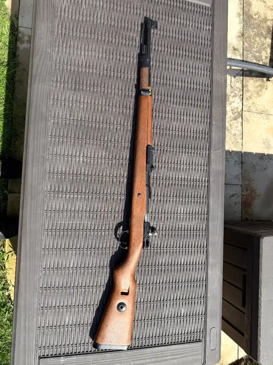 Double bell Kar98K shell ejecting gas