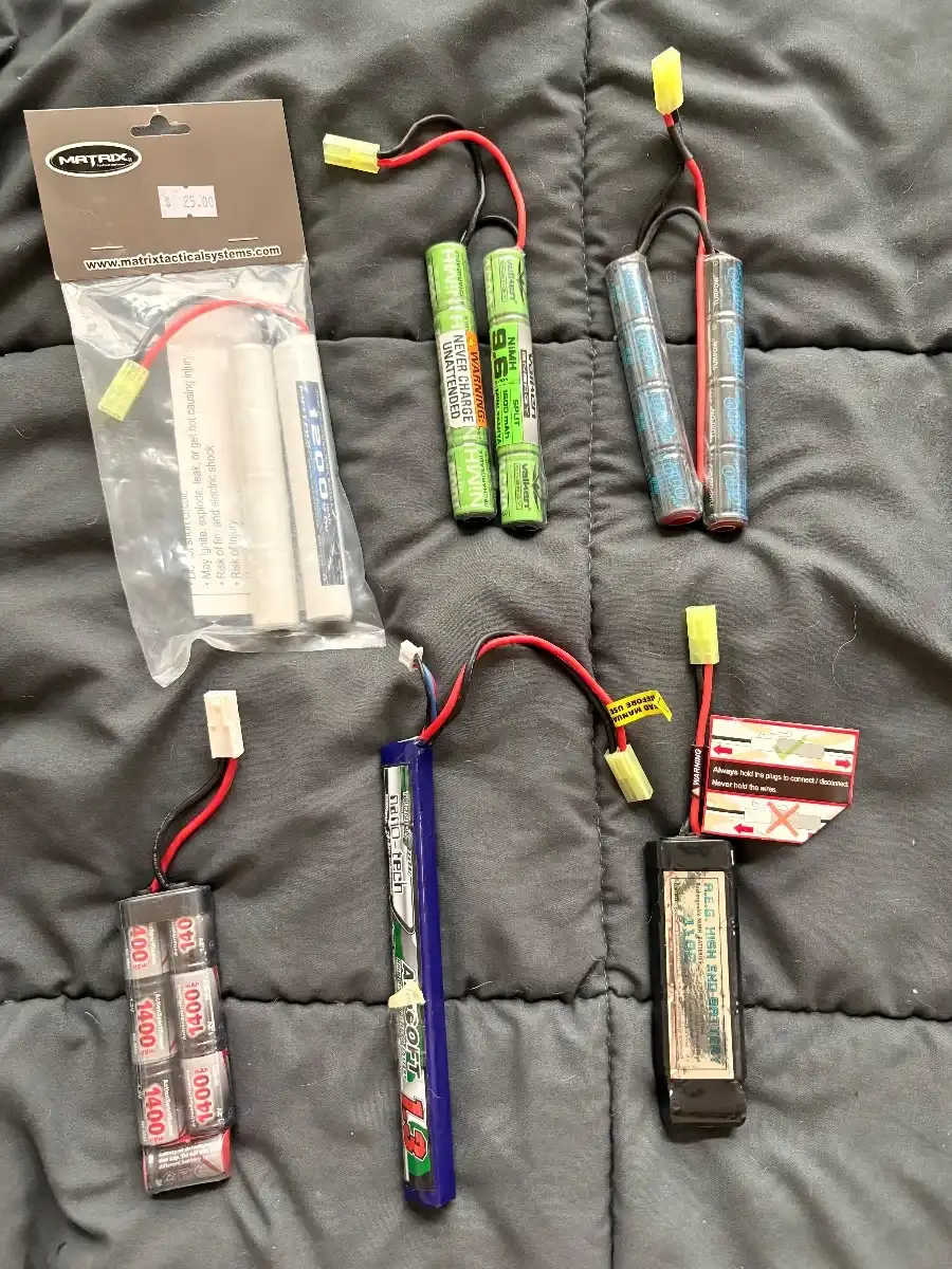 Airsoft batteries