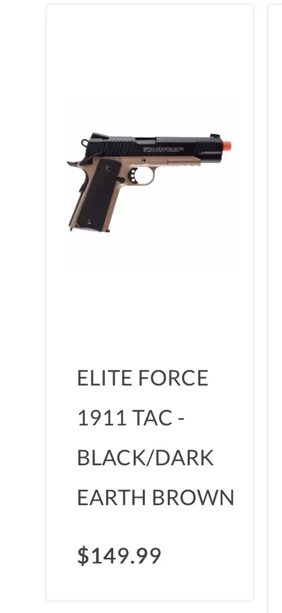 Elite Force TAC 1911 (Earth Brown)