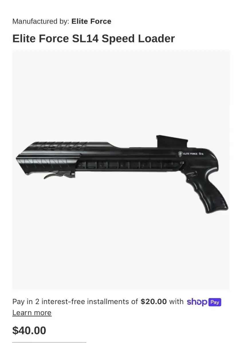 Elite Force Speed Reloader