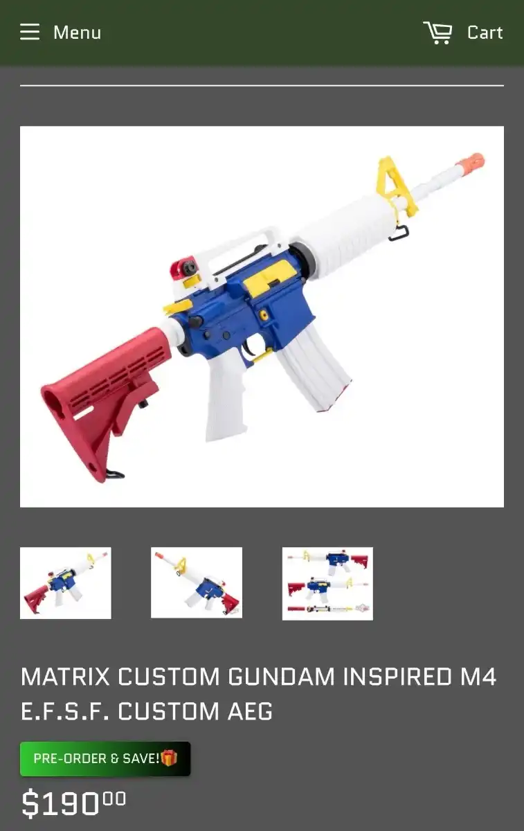Custom Matrix M4