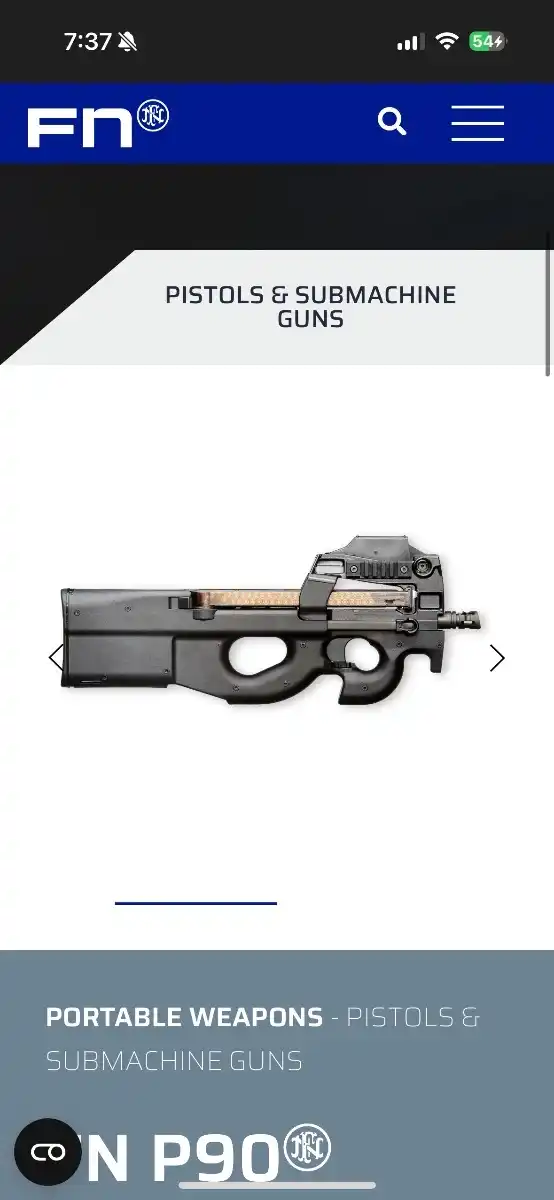 FN Herstal Belgium P90