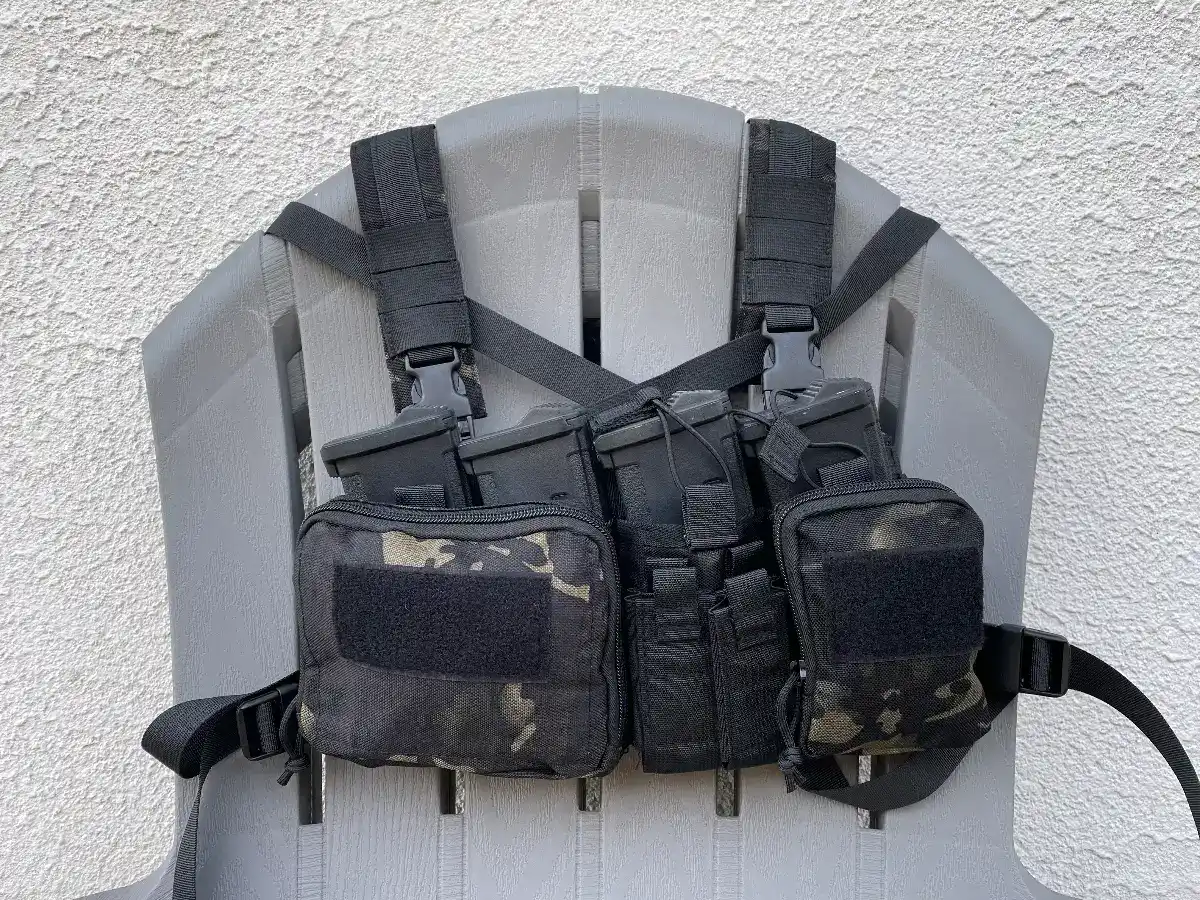 Nylon Chest Rig (Dark Multicam)