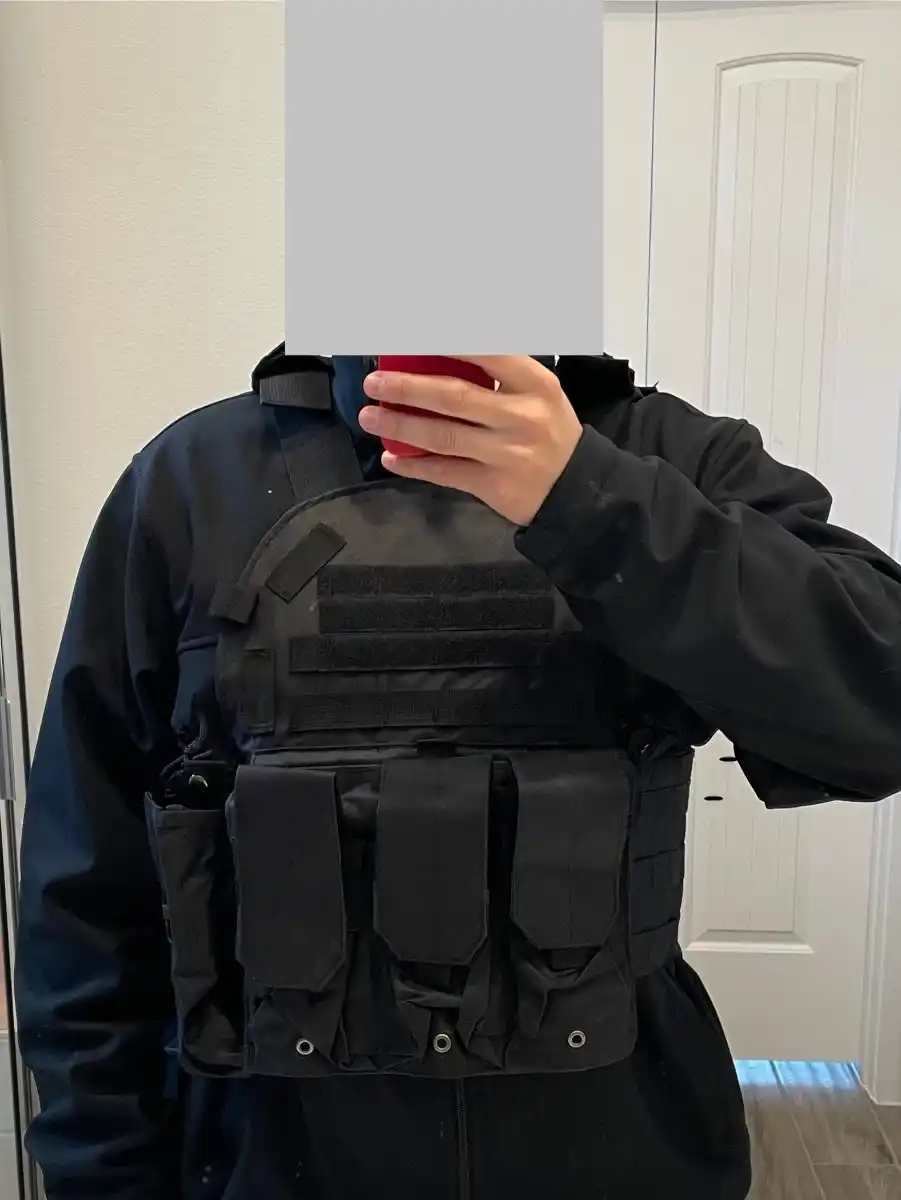 Tactical vest black