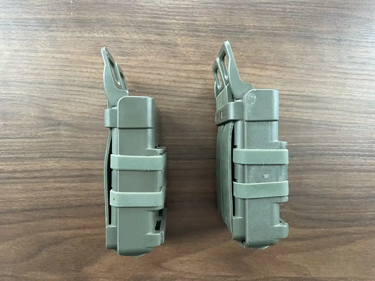 Matrix Fast Hard Shell Magazine Holster - 2x Rifle Mag Configuration (Color: OD Green)