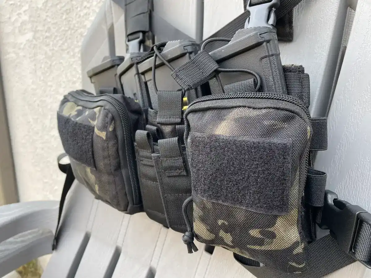 Nylon Chest Rig (Dark Multicam)