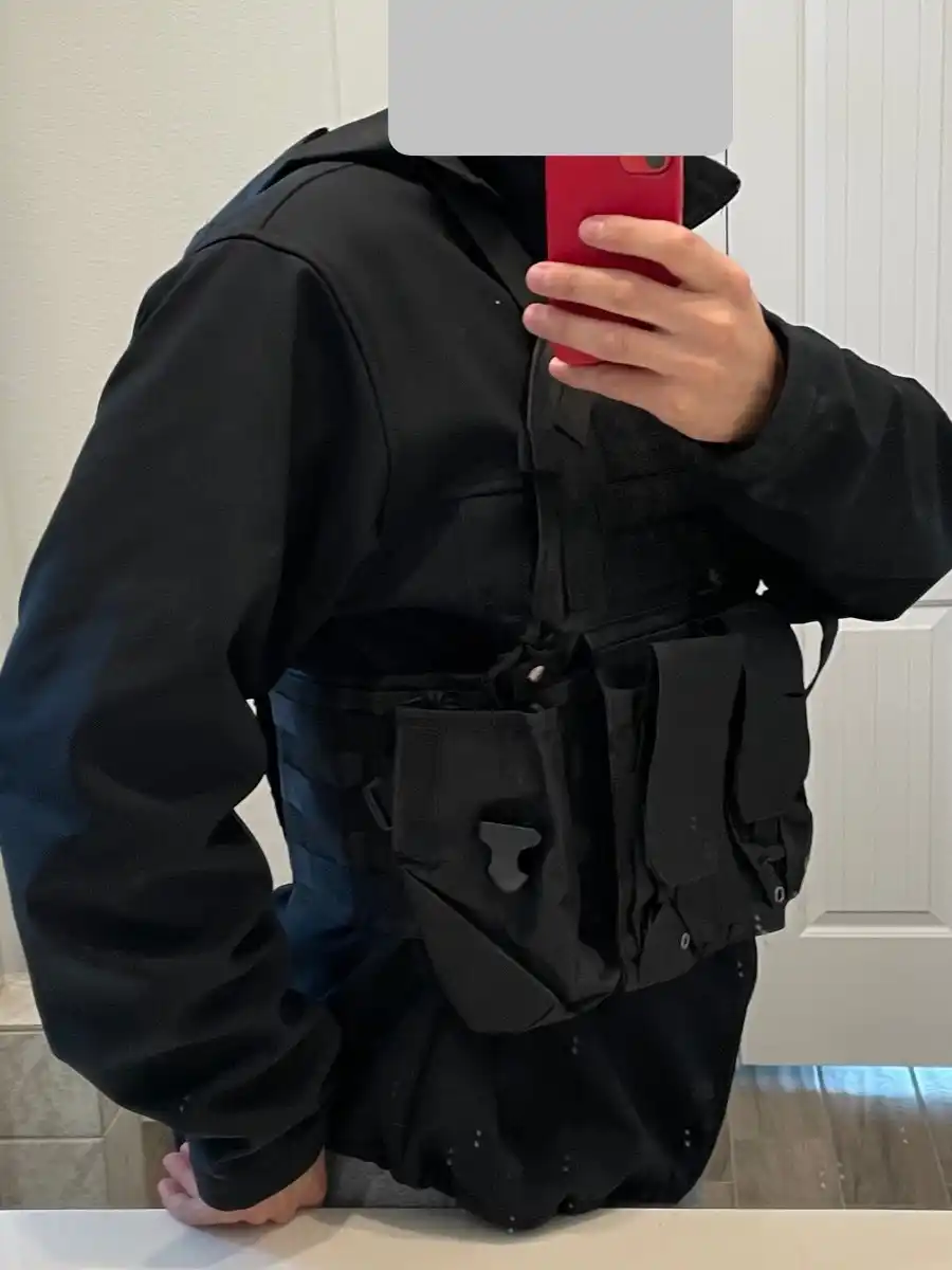 Tactical vest black