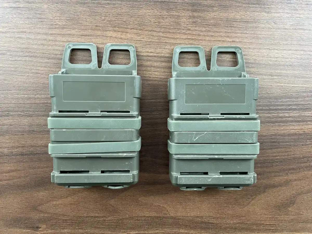 Matrix Fast Hard Shell Magazine Holster - 2x Rifle Mag Configuration (Color: OD Green)
