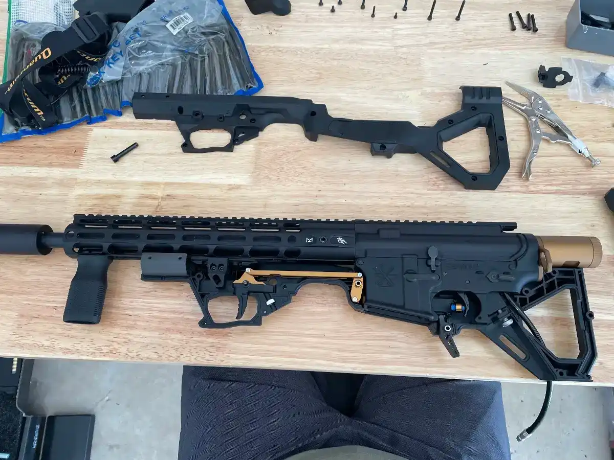SARB-15 (AR-15 bullpup chassis)-BK (MTW HPA line ready!)
