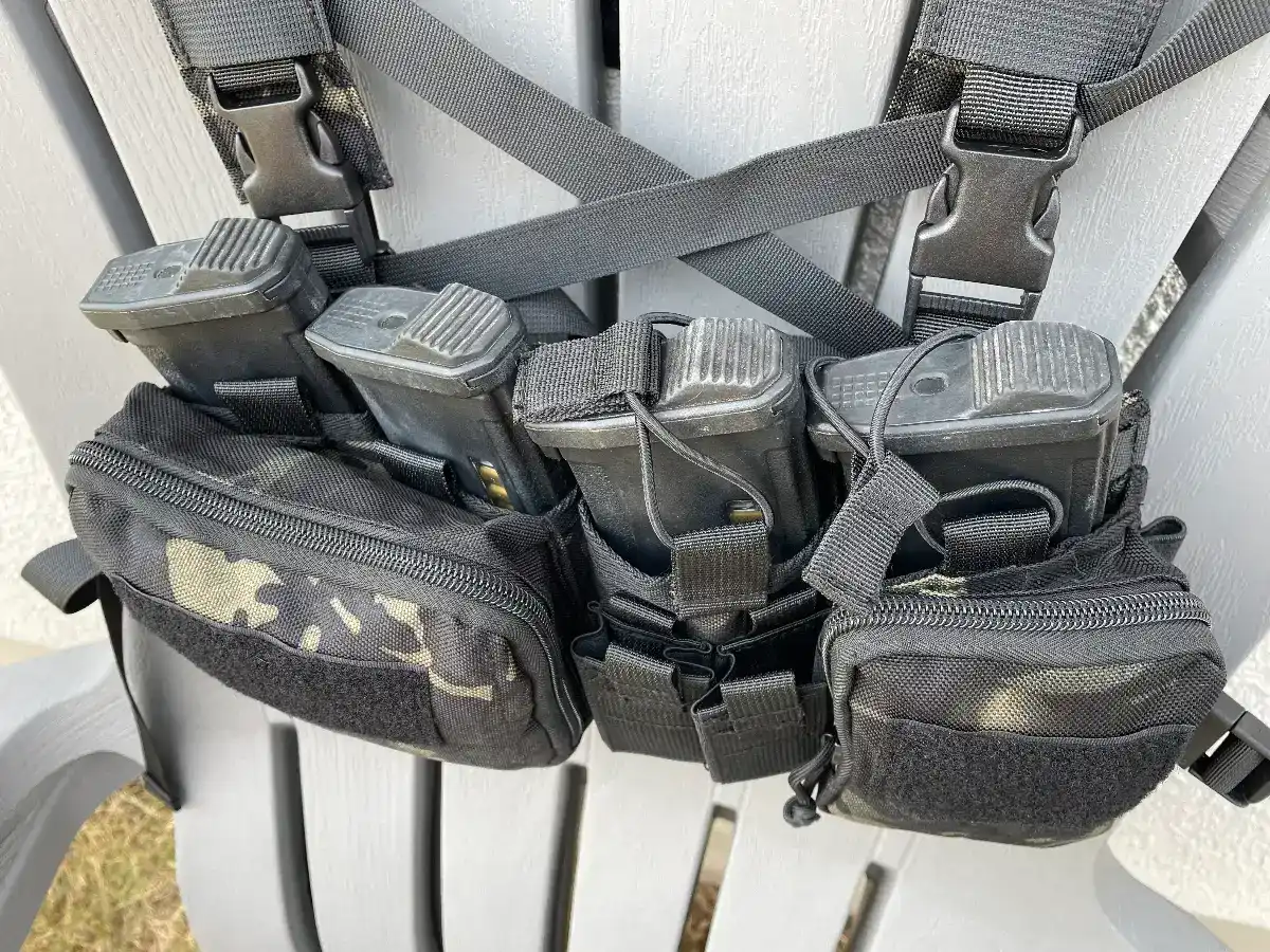 Nylon Chest Rig (Dark Multicam)