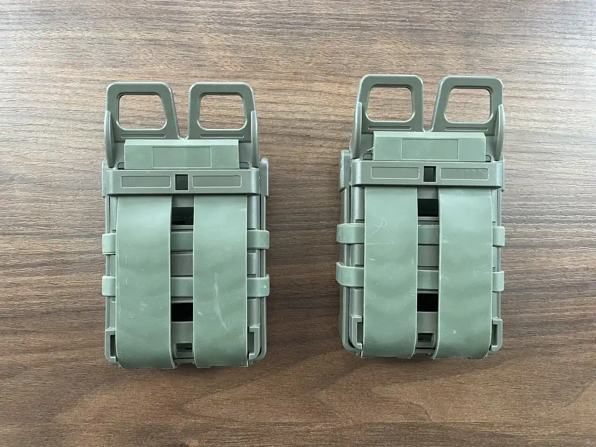 Matrix Fast Hard Shell Magazine Holster - 2x Rifle Mag Configuration (Color: OD Green)