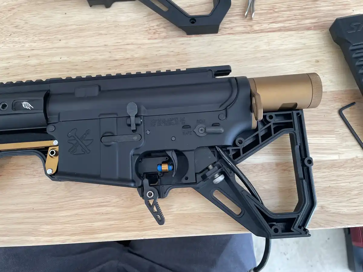 SARB-15 (AR-15 bullpup chassis)-BK (MTW HPA line ready!)