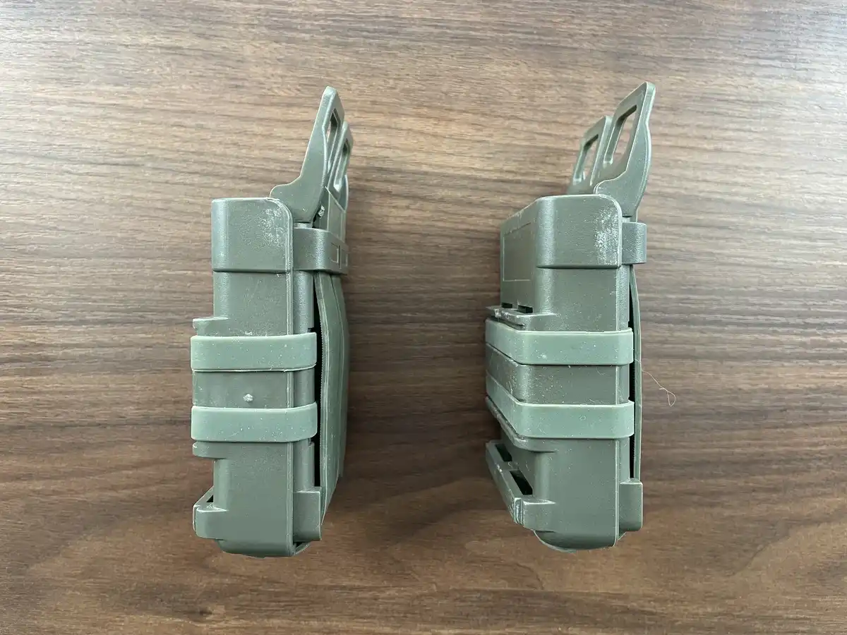 Matrix Fast Hard Shell Magazine Holster - 2x Rifle Mag Configuration (Color: OD Green)