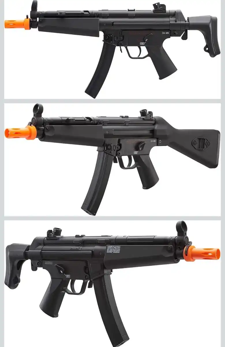 Elite Force HK Heckler & Koch MP5 Competition Kit AEG Automatic 6mm BB Rifle Airsoft Gun, Black