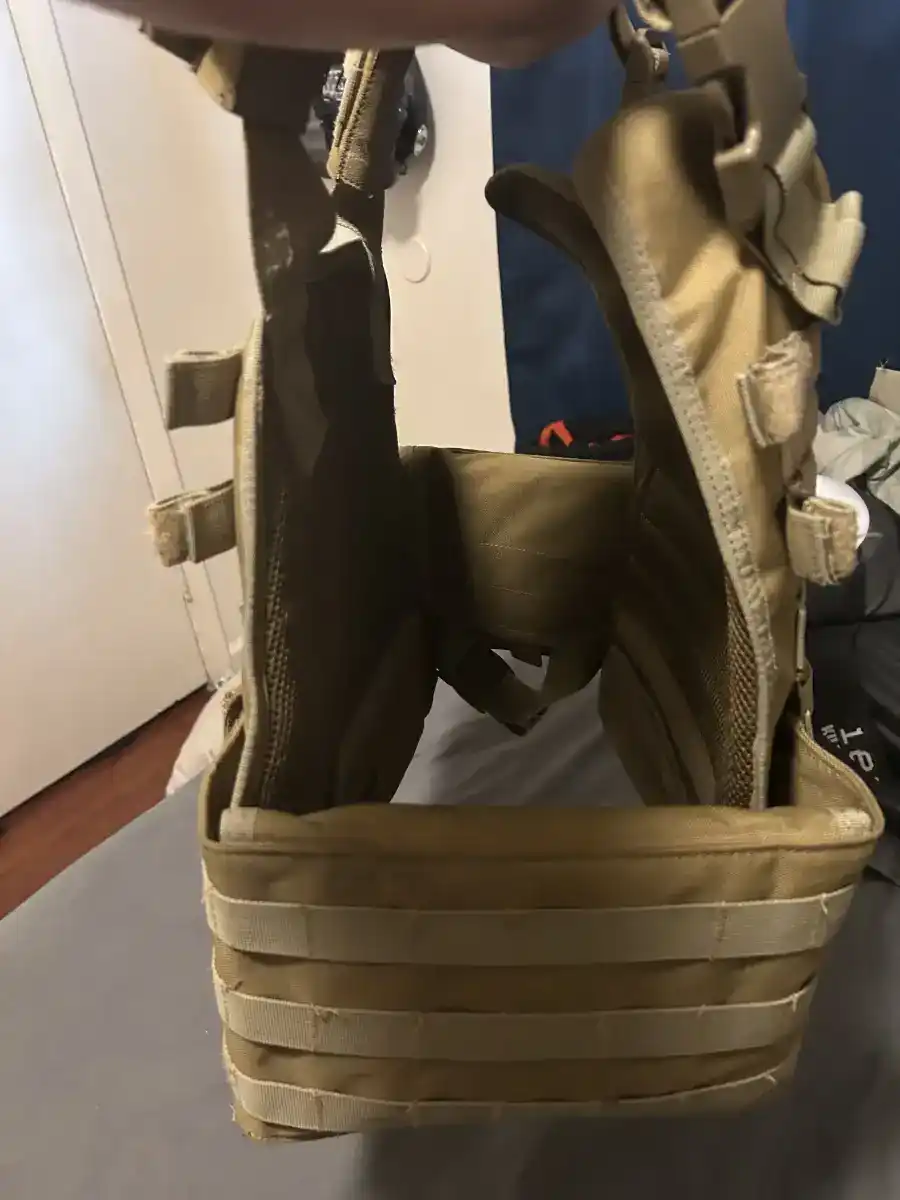 Fox Outdoor Products Big and Tall Vital Plate Carrier Vest ( used )