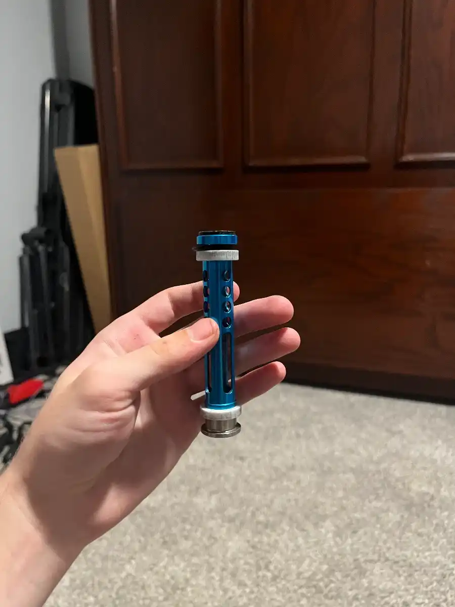 Action army piston, spring guide, and spring