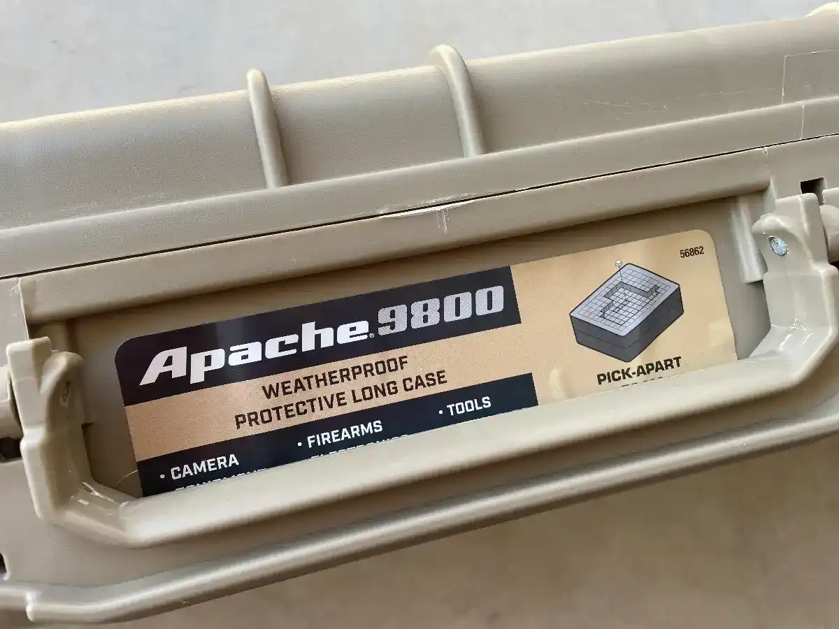 Apache 9800 Hard Shell Rifle Case