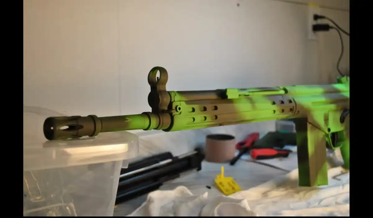 G3A3 JG - New - Cerakoted Rhodesian Green Camo