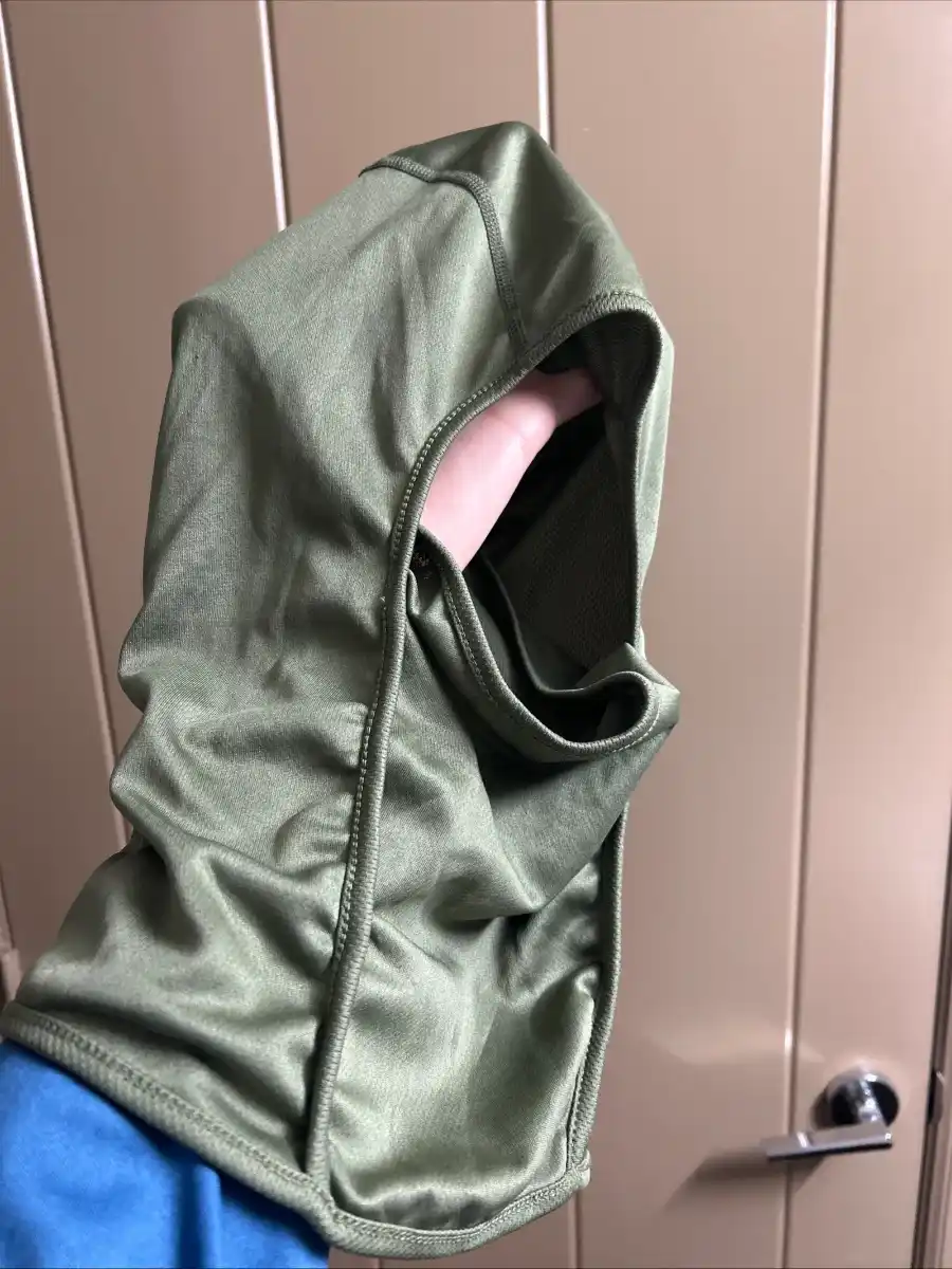 Airsoft Helmet, Balaclava, and Chest Rig