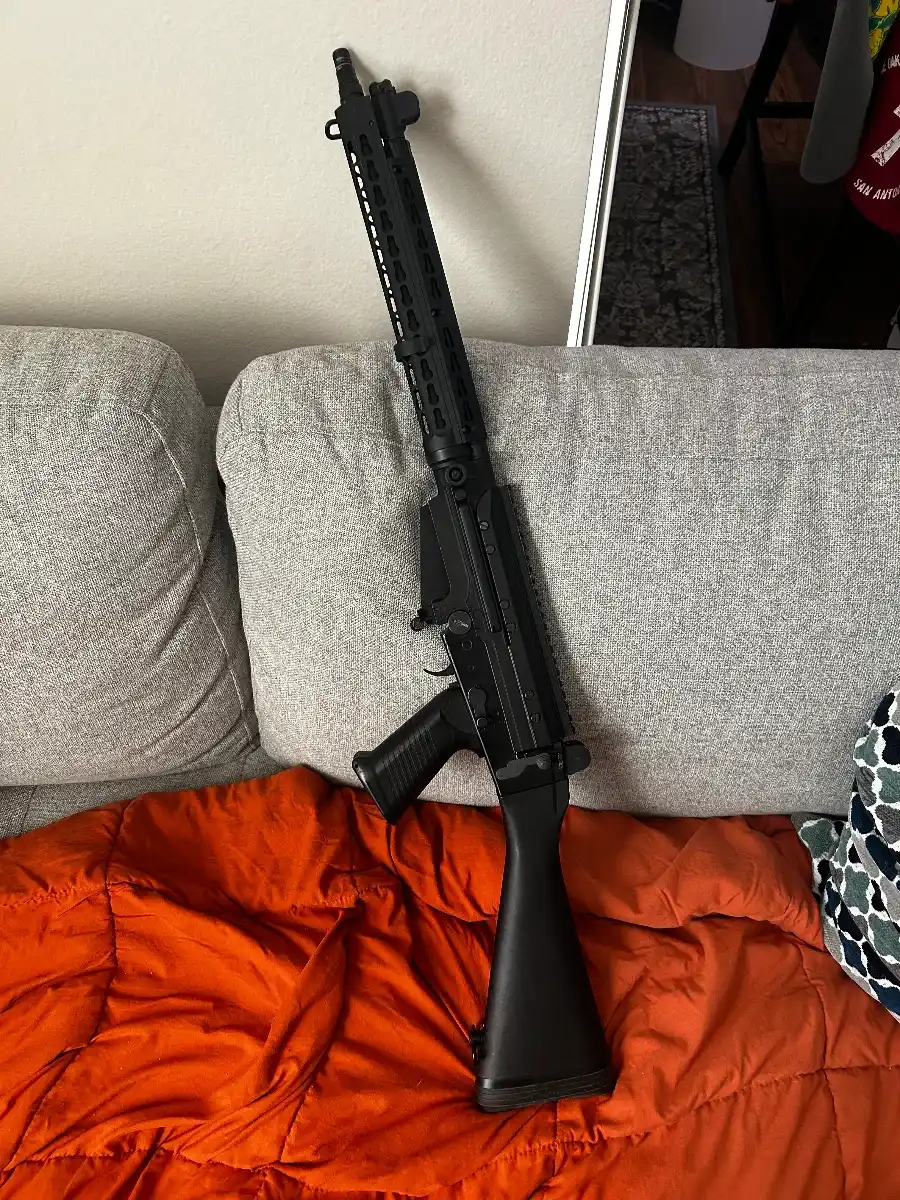 Short Barrel CA FAL Carbine w/Perun MOSFET