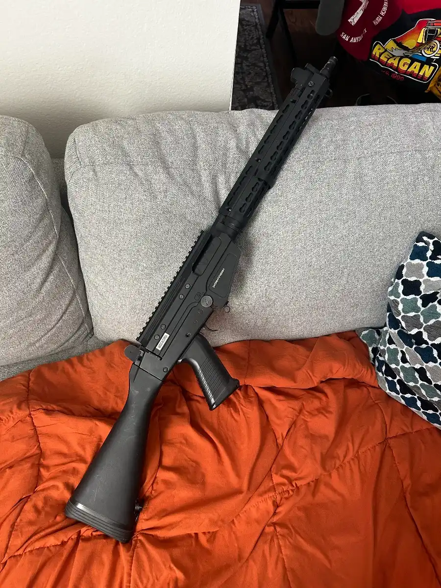 Short Barrel CA FAL Carbine w/Perun MOSFET