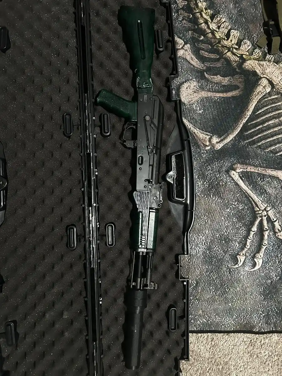 Specna AK-105 Custom Painted W/Gate Aster
