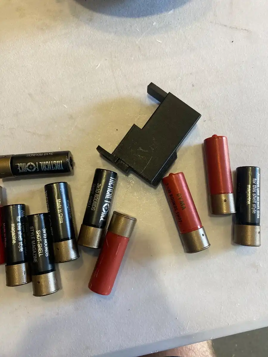 Aap/glock shotshell hpa adapter + shells and odin adapter