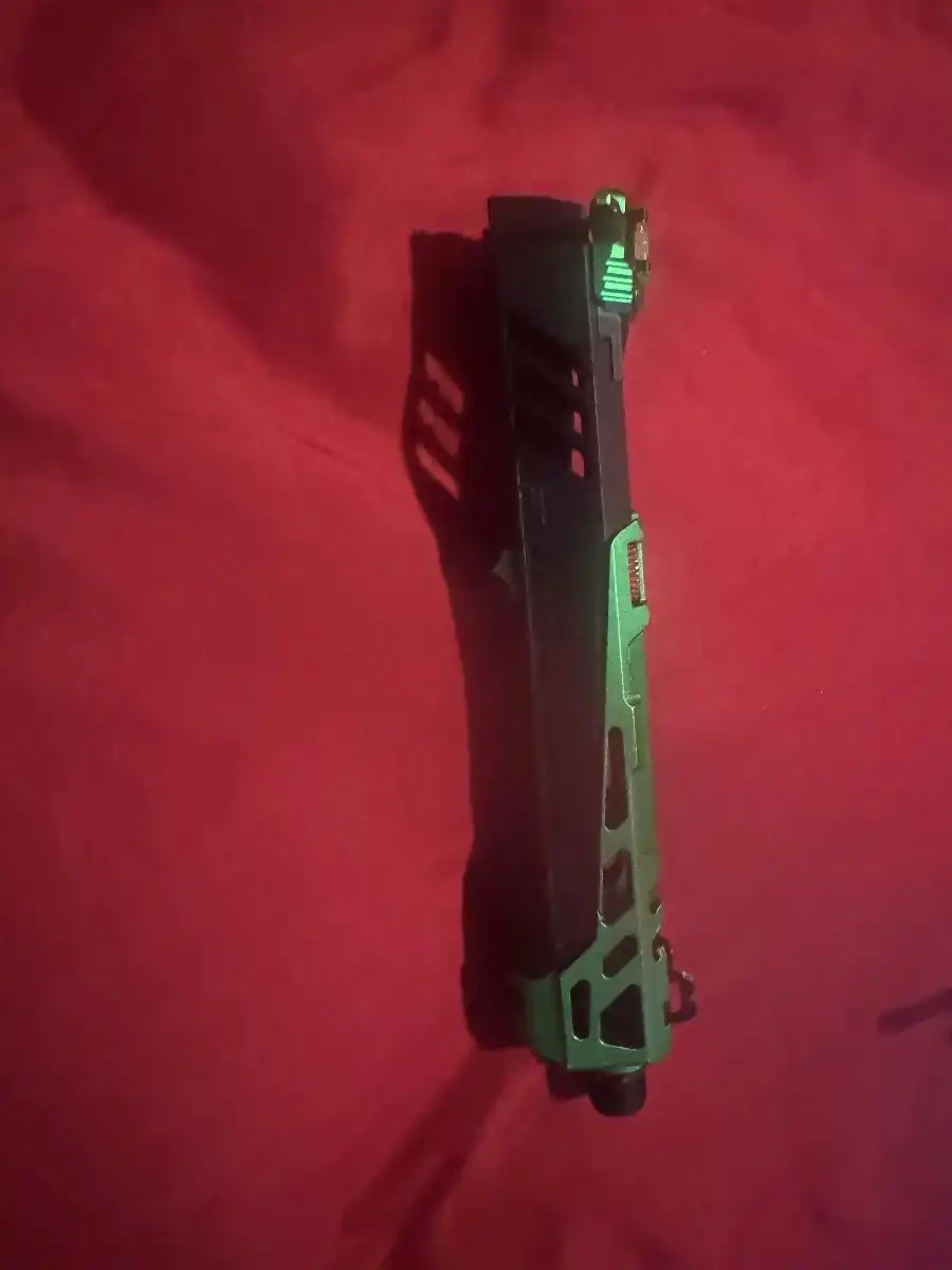 Ctm split slide emerald green