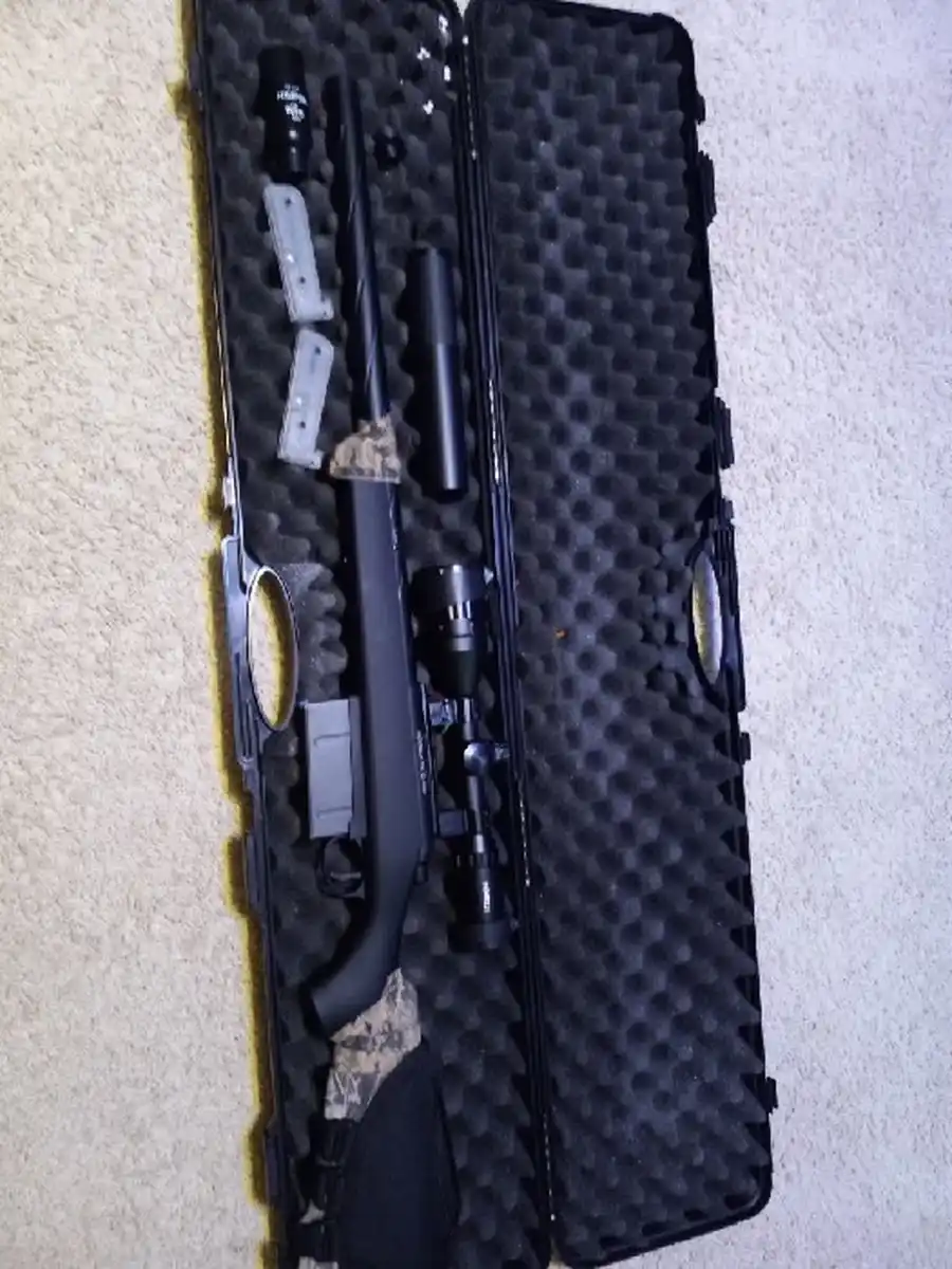 Novritsch SSG10 A1 Sniper with Suppressor and Case