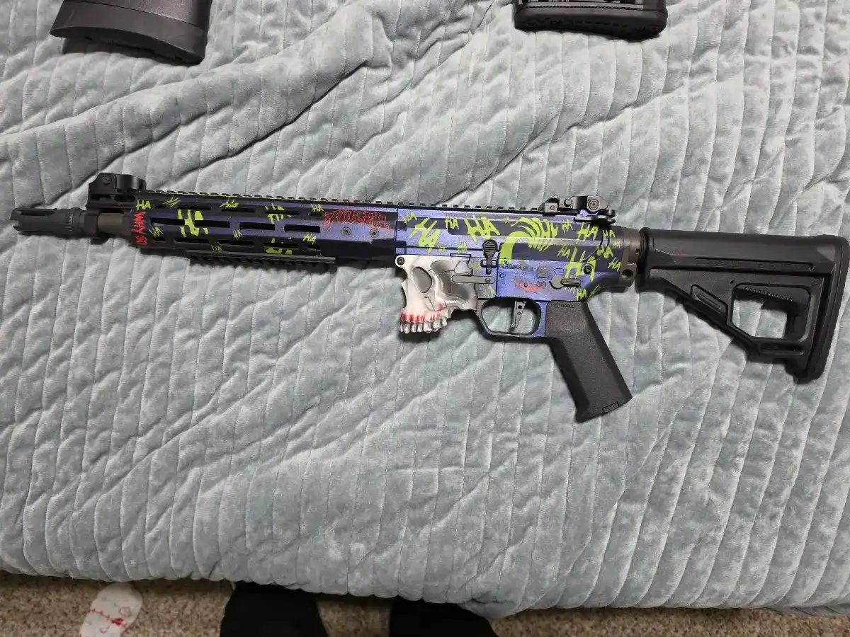 Ares Joker M4 with 8 mags