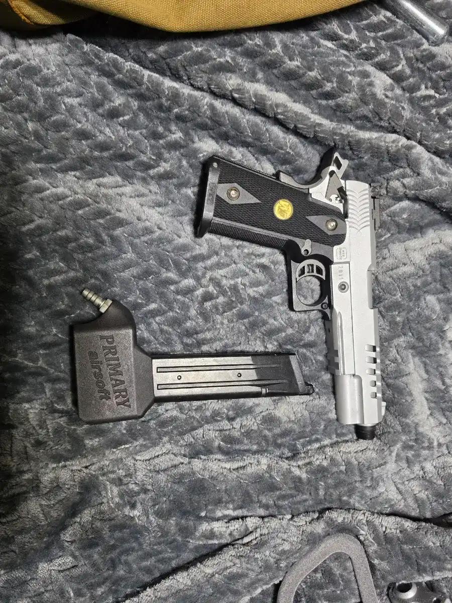 We tech Hicapa with primary airsoft mag adapter