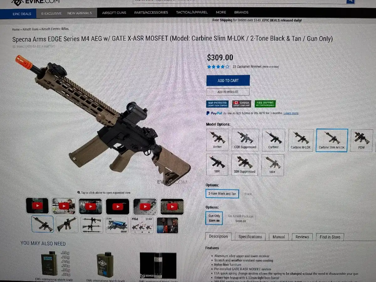 Specna Arms EDGE M4
