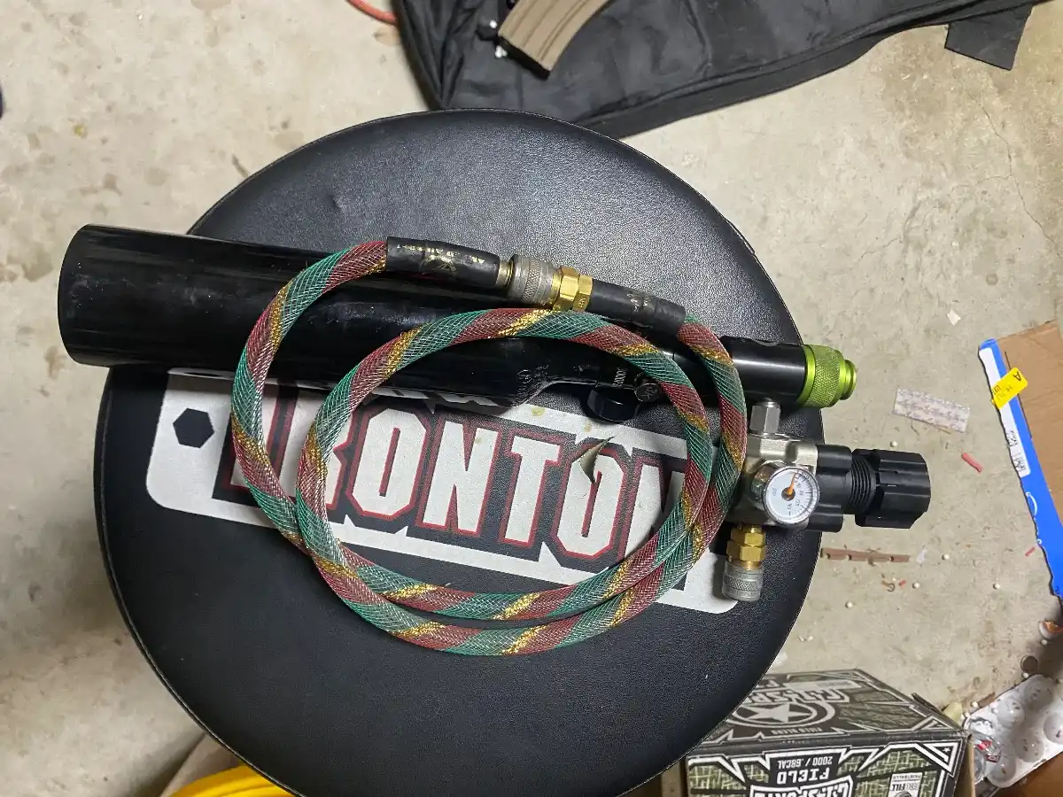 HPA tank reg and line