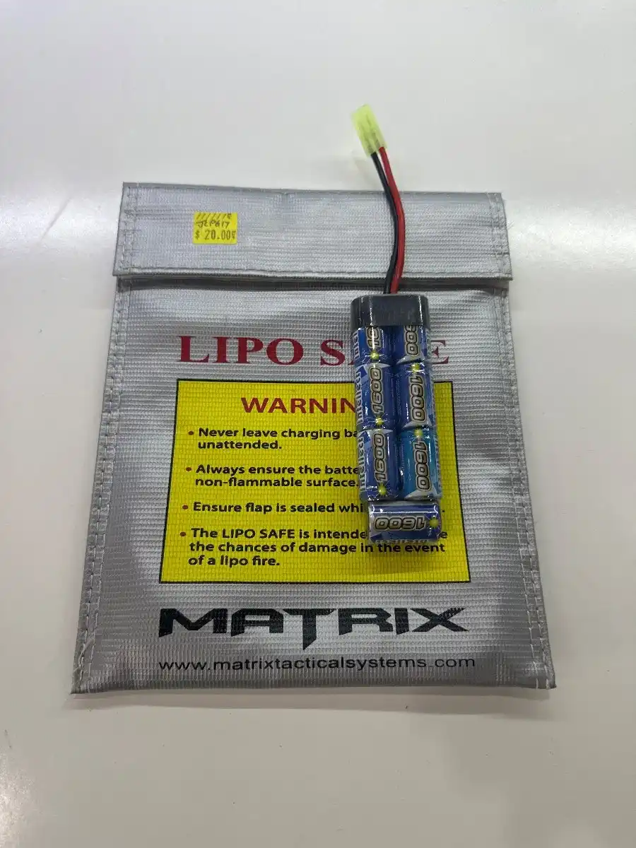 Lipo bag w/ nimh battery