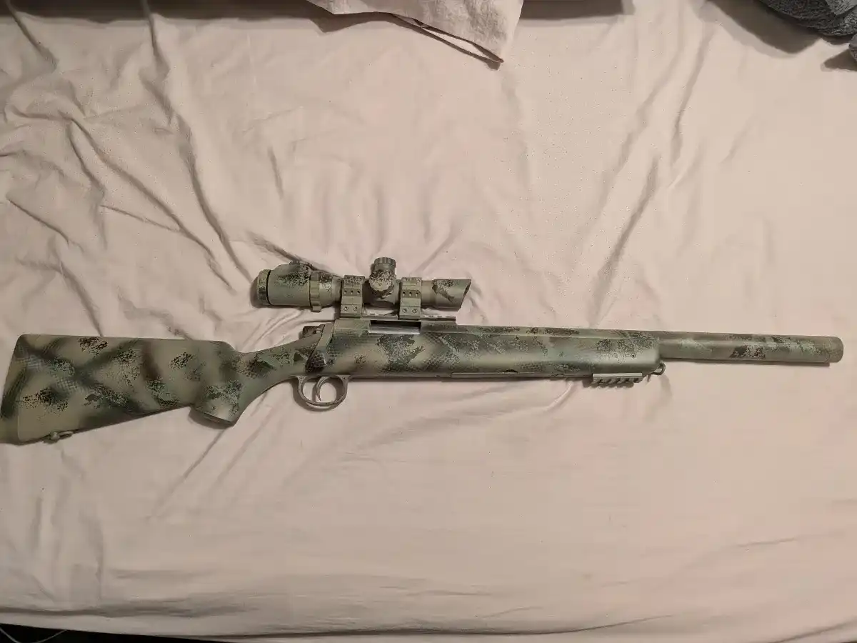 Kar 98 and a bolt action airsoft FS/FT