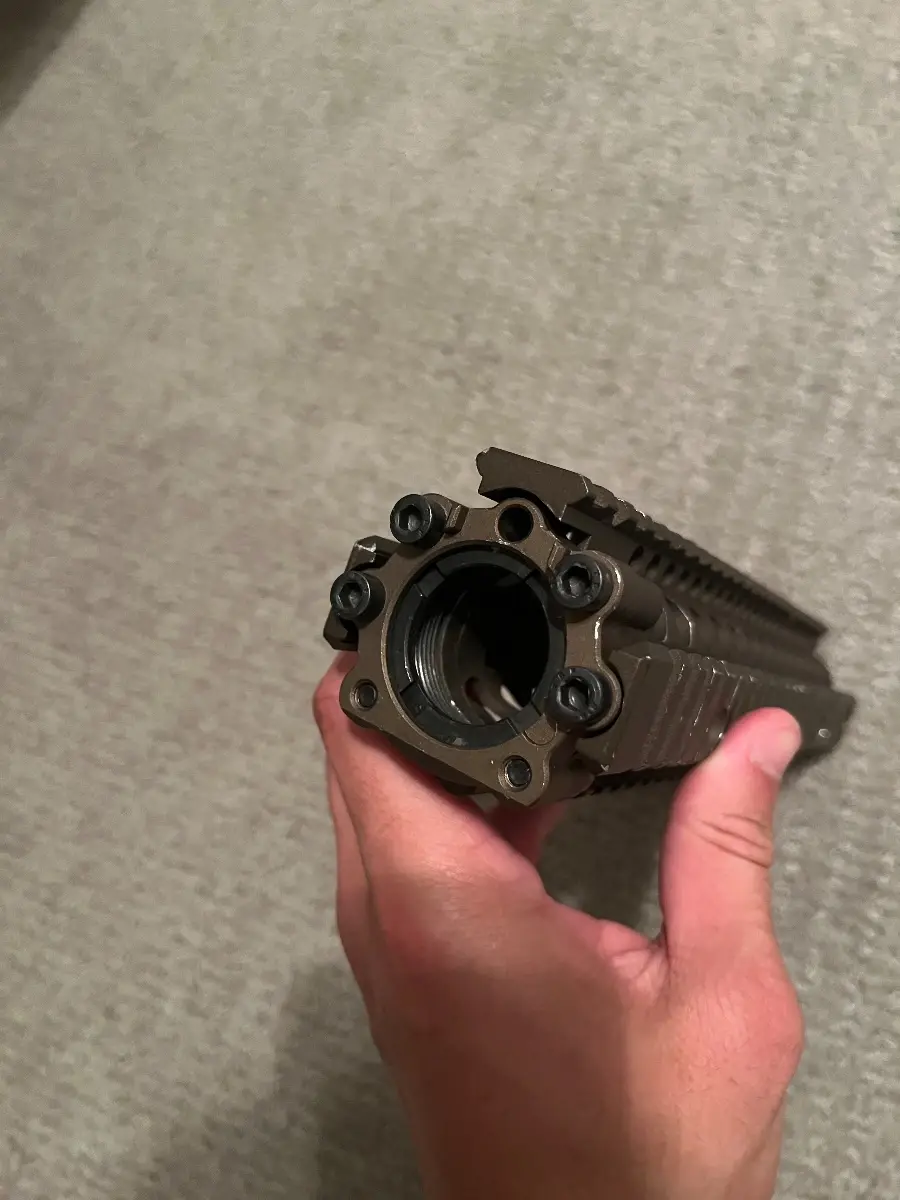 Daniel defense bronze mk18 quad rail