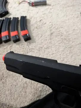 KJW M1911A1 GP-KJW-609-GAS with Green Gas/CO2 mag