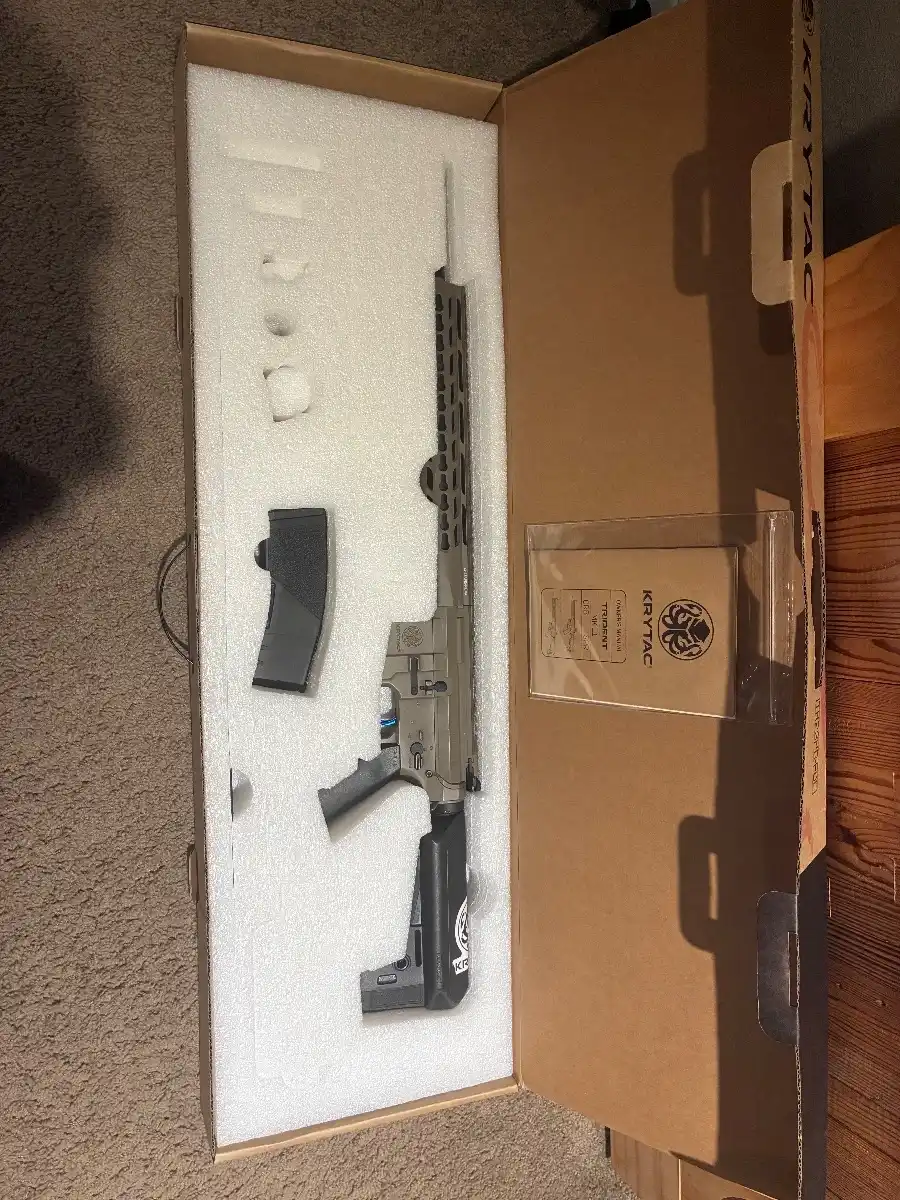 Upgraded Krytac Trident mk2 spr dmr