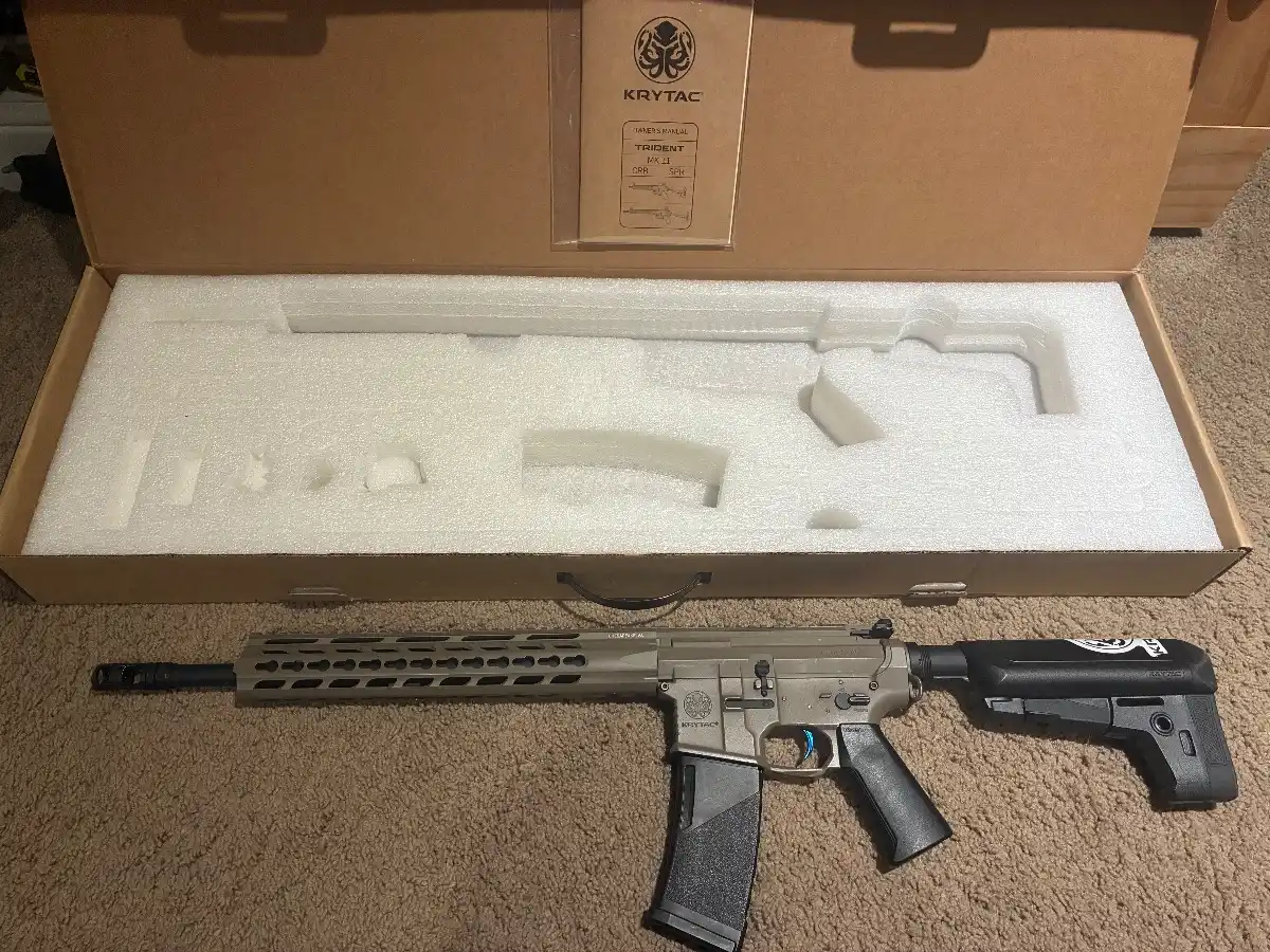 Upgraded Krytac Trident mk2 spr dmr