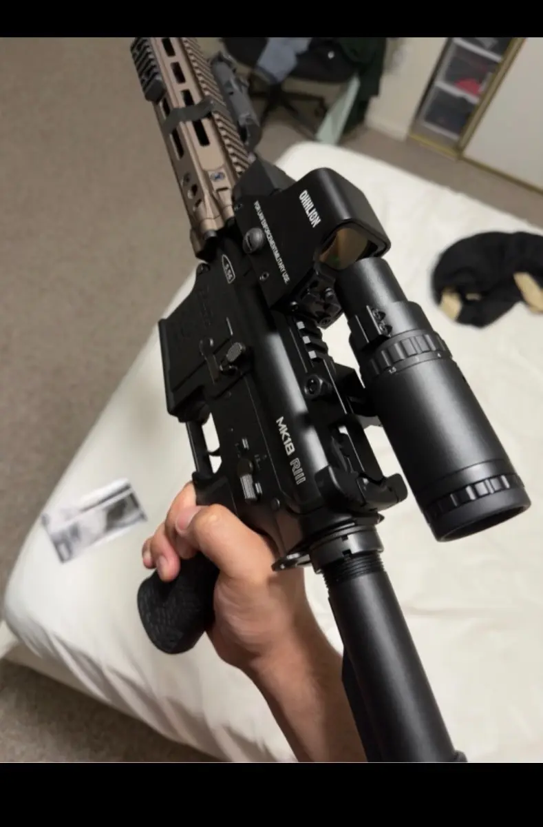 EMG Helios x Daniel Defense MK18 RIII Airsoft AEG Rifle w/ Platinum Gearbox - CYMA