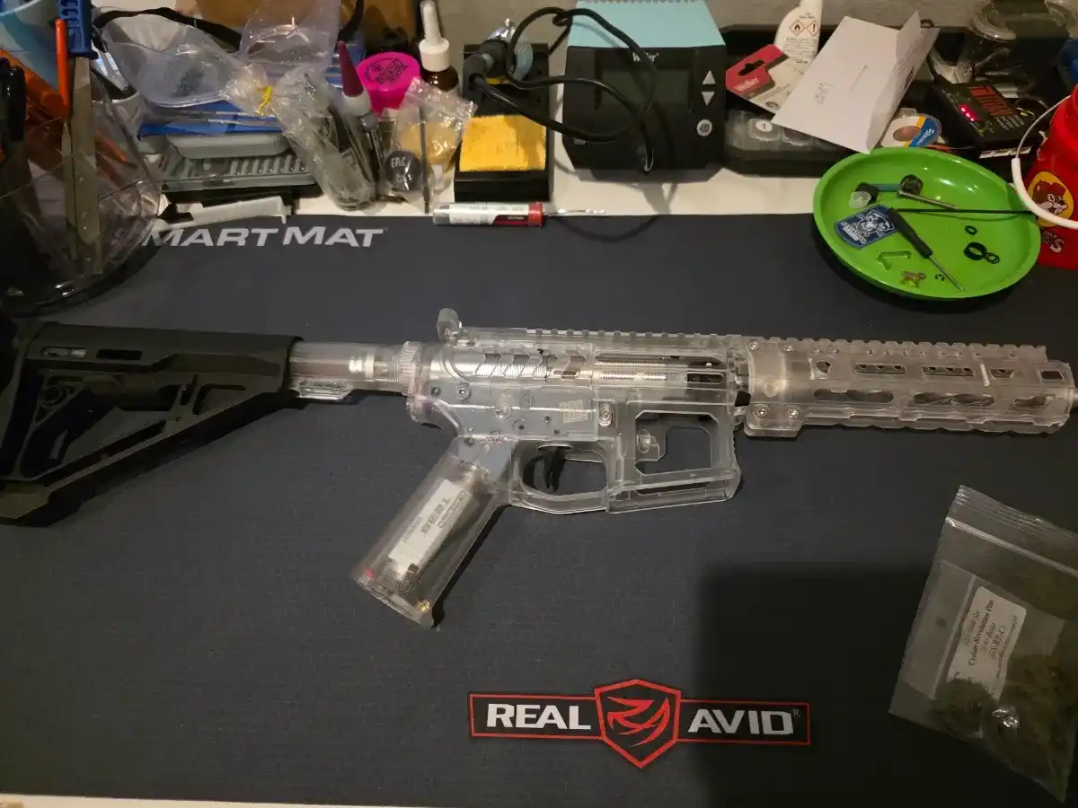 Clear Build - Retroarms/Brushless