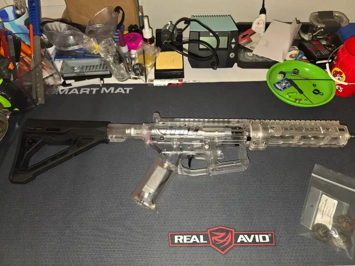 Clear Build - Retroarms/Brushless