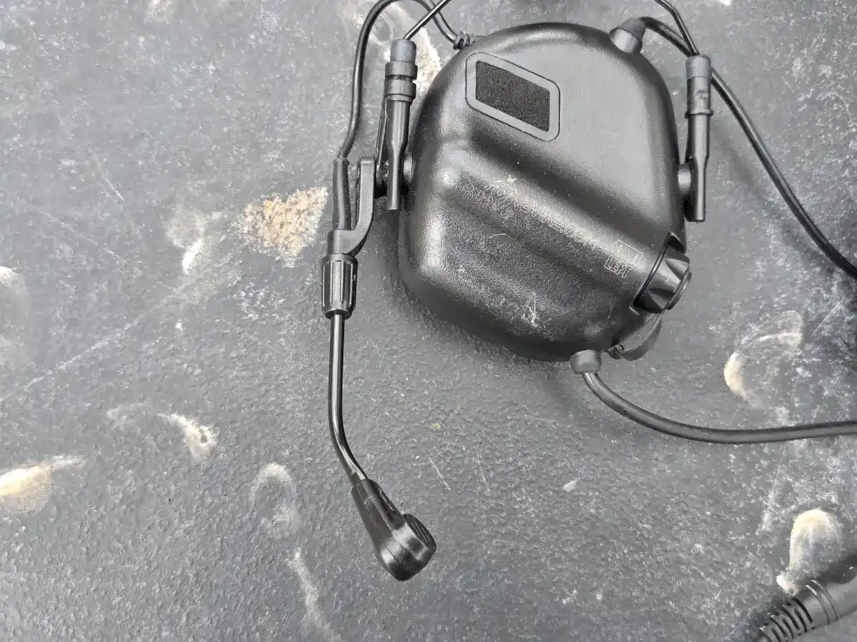 Helmet Mounted Comms/Earpro