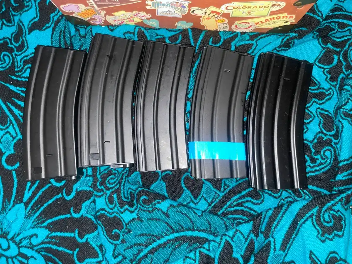 5 Hi Cap M4 Magazines