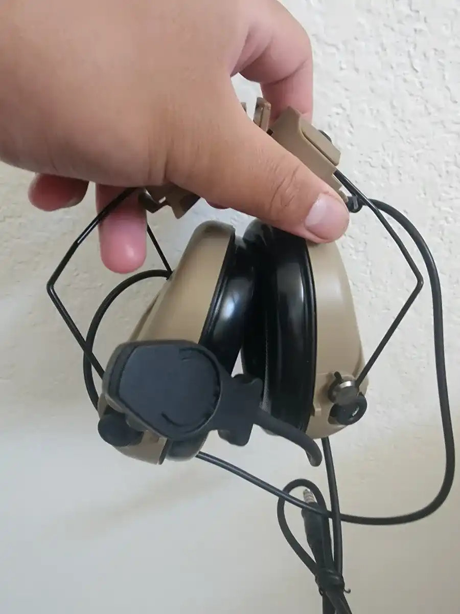 Wadsn Tactical Sordin Helmets Headset With Rail Adapter